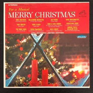 For a Musical Merry Christmas Vinyl Record Album ‘64